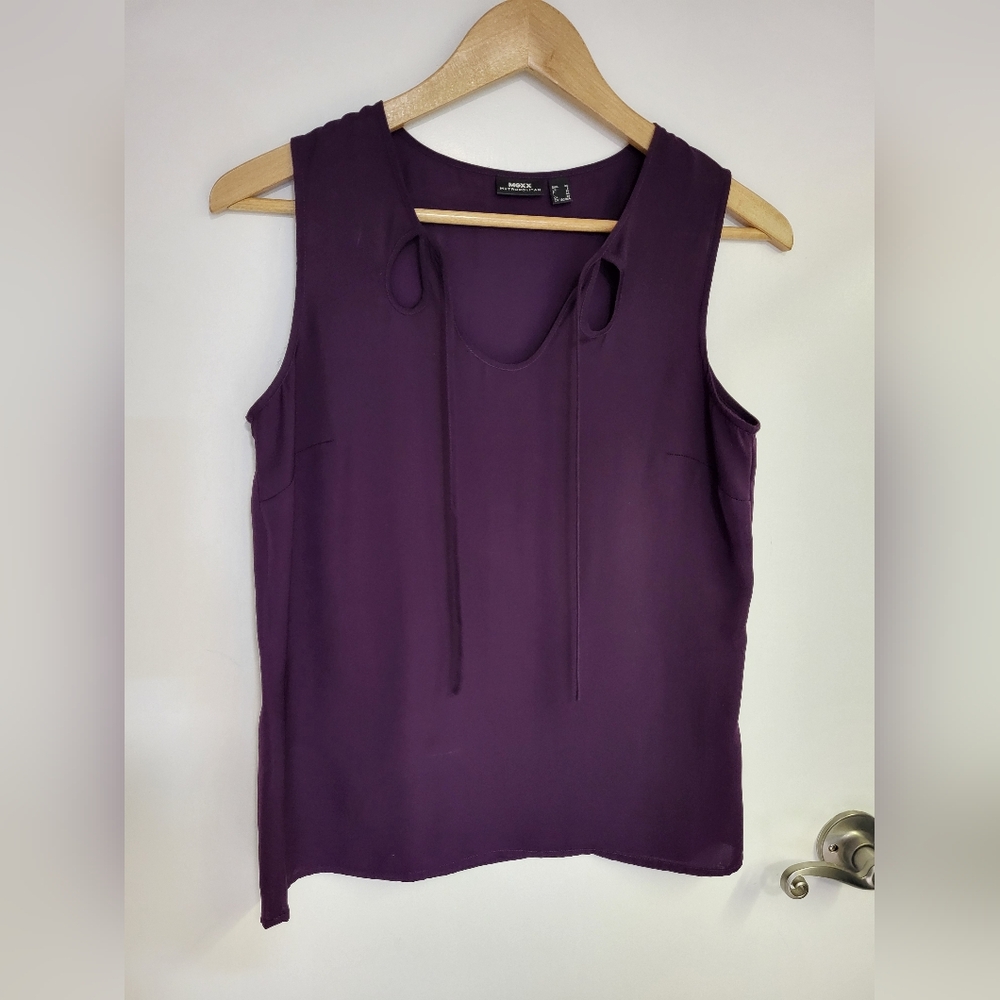Mexx Deep Purple Sleeveless Blouse